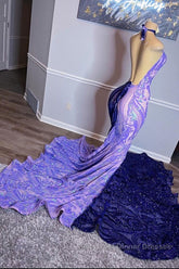 Beautiful Long Mix Colour Sleeveless Mermaid Semi Formal Prom Dresses